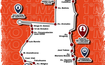 Recorrido Clásica 1º de Mayo 2025