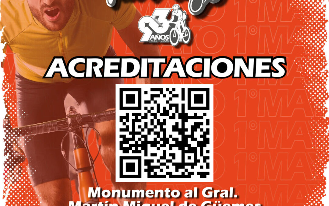 ACREDITACIONES A CICLISTAS